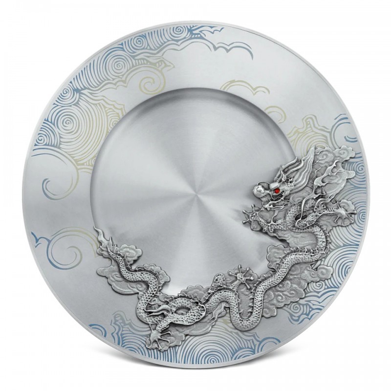 Celestial Zodiac Dragon Plate